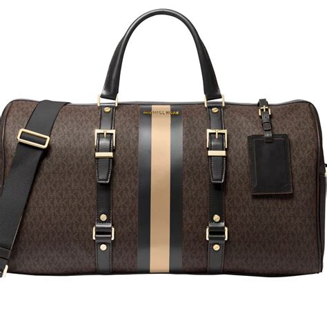 michael kors travel weekend bag|Michael Kors weekender bag outlet.